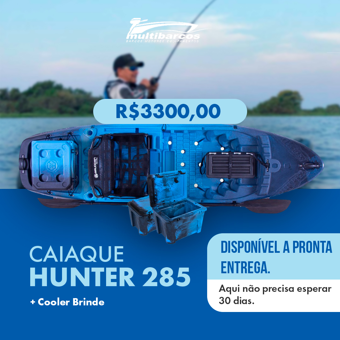 MULTIBARCOS - Caiaque hunter 285 - Setembro 2020