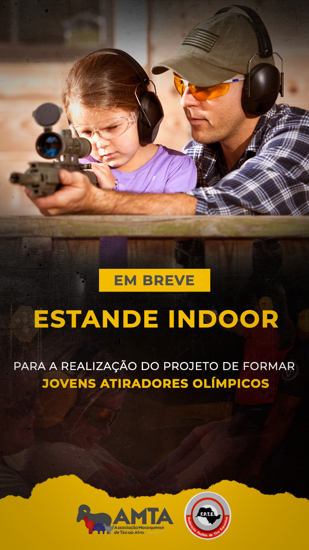 AMTA - Projeto de formação de jovens atiradores olimpicos