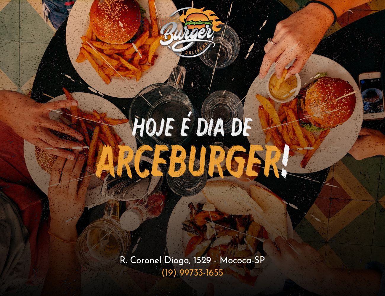 ARCEBURGUER - Hoje é dia de Arceburguer