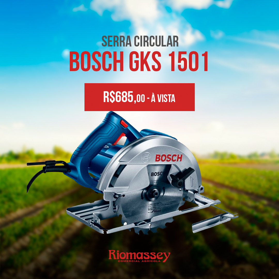 RIOMASSEY - Serra Circular - Bosch GKS 1501