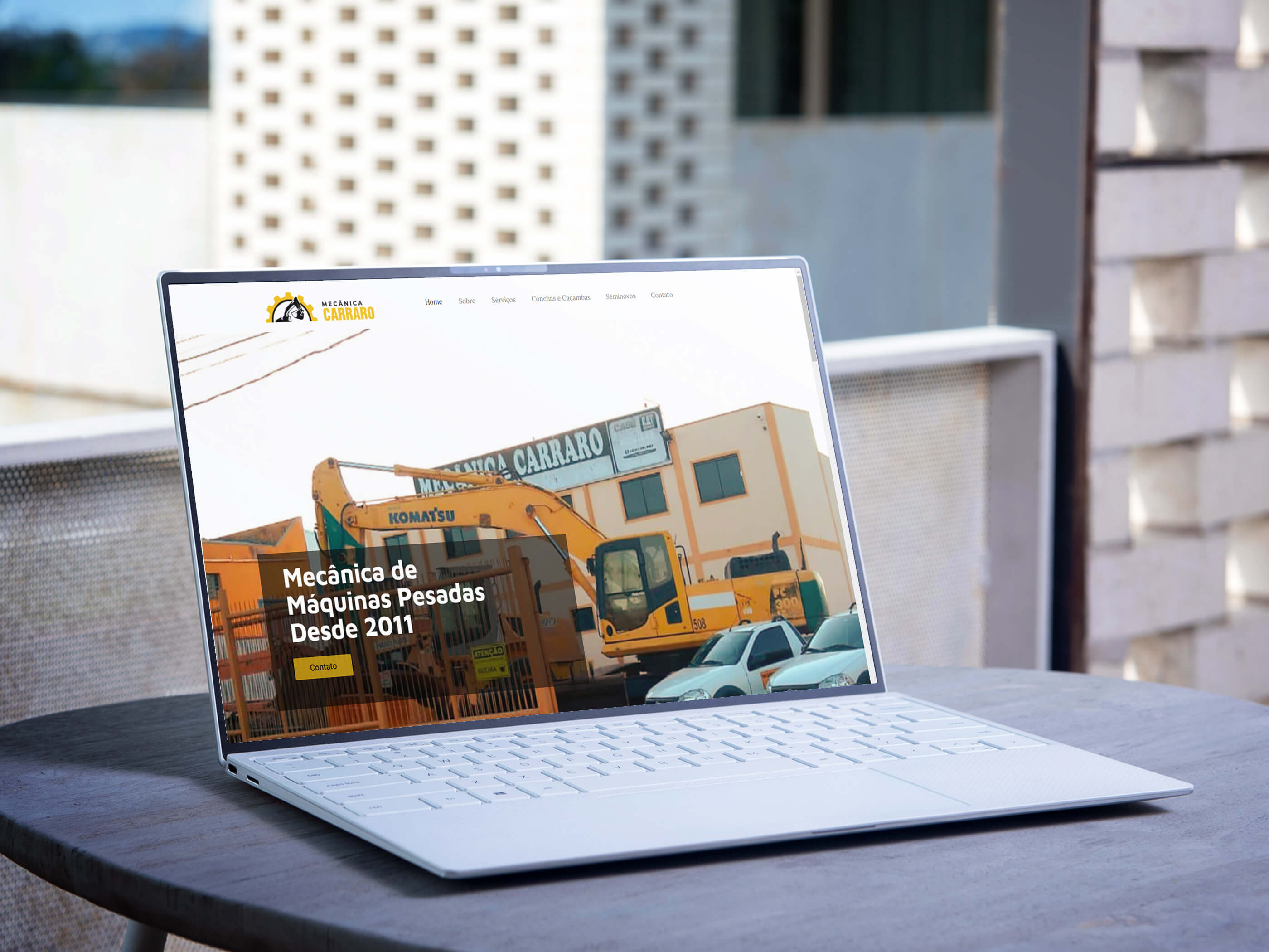 Notebook PSD Mockup