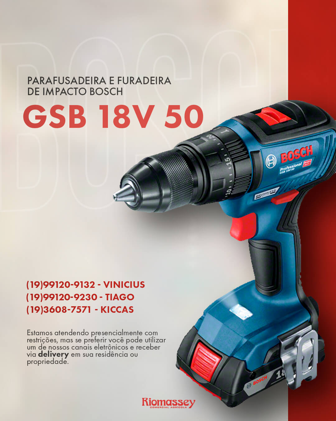 RIOMASSEY - PRODUTO - bosch gsb 18v 50
